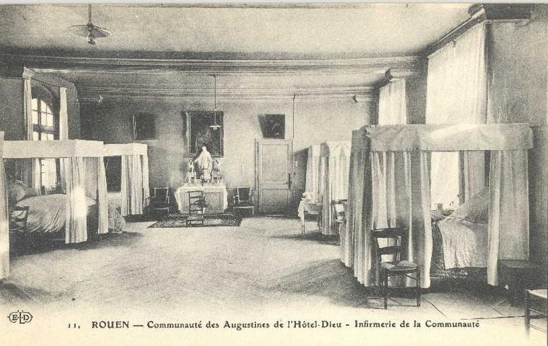 Rouen, Communauté des Augustines de l'Hôtel-Dieu, infirmerie