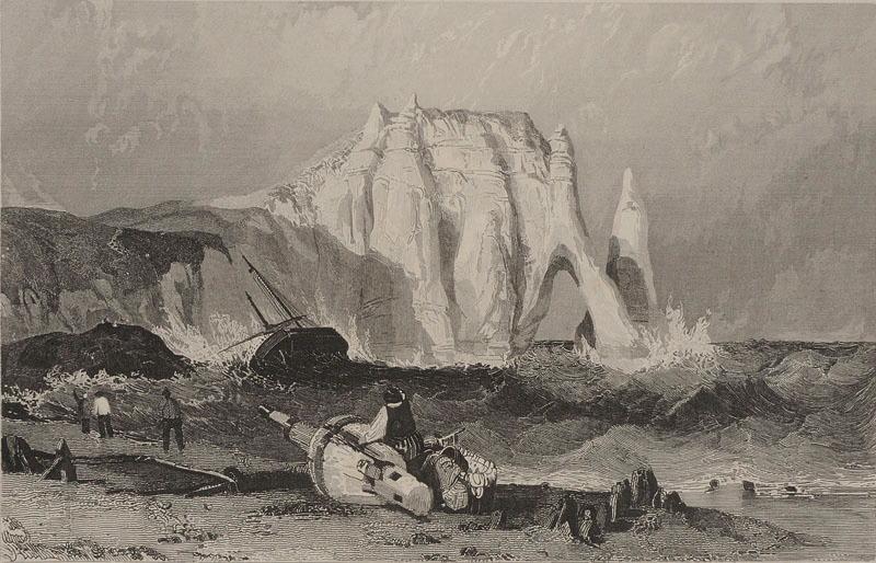 Die Felsen Von Etretat ; Les Falaises d'Etretat