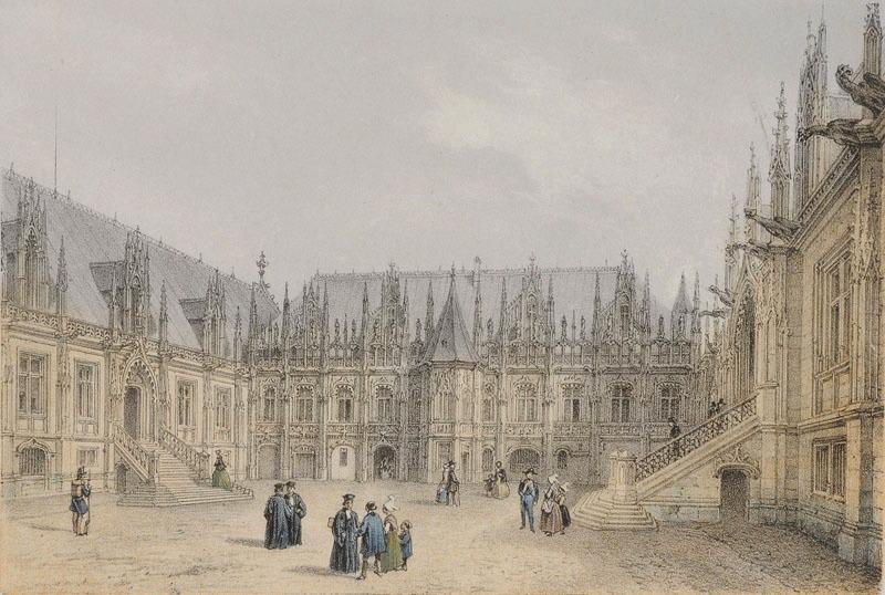 Le Palais de justice de Rouen