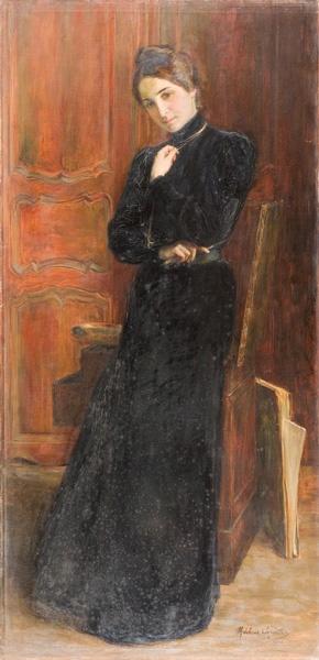 Portrait de la soeur de l'artiste