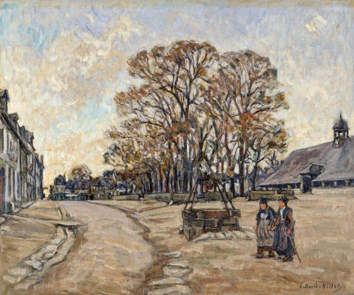 Place du Faouet, le soir