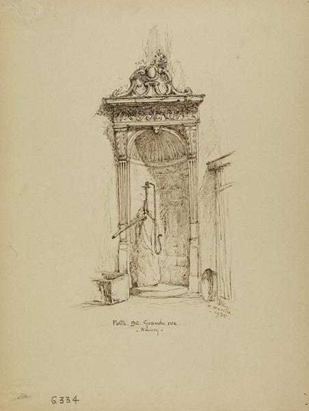 Puits 92, grande rue, Nancy