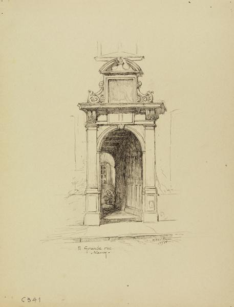 Porte 11, grande rue, Nancy