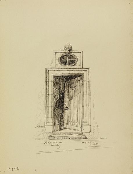 Porte 87, Grande-rue, Nancy