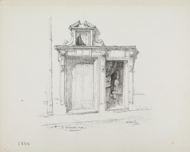 Porte 7, Grande-rue, Nancy