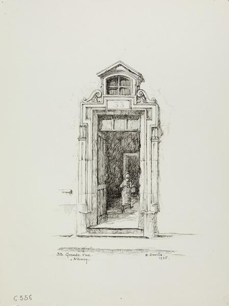 Porte 33, Grande-rue, Nancy