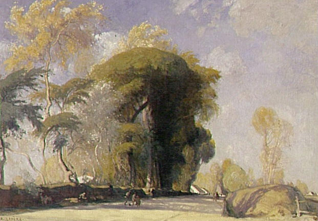 La Route, matinée d'automne