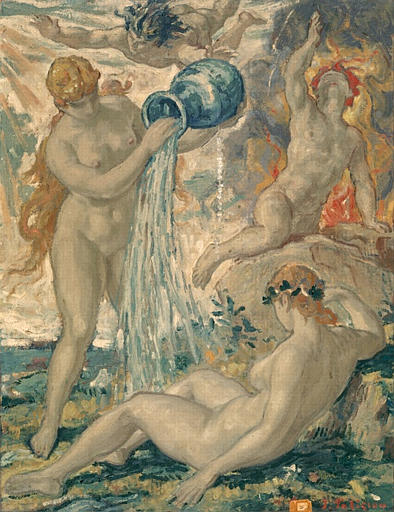 Esquisse pour l'appartement de Coty