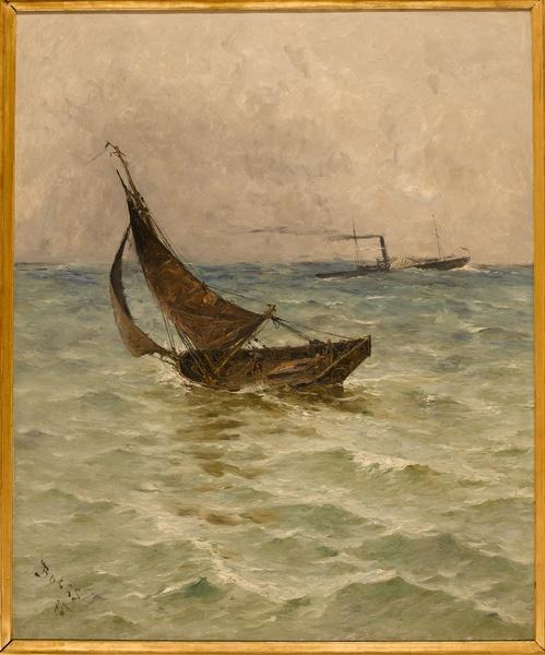 Barque de pêche, à Trouville