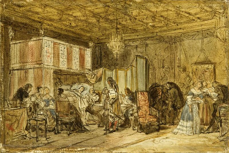 Le Cardinal de Mazarin mourant