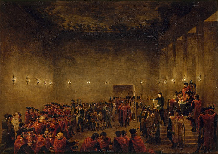 La salle des cinq-cents à Saint-Cloud