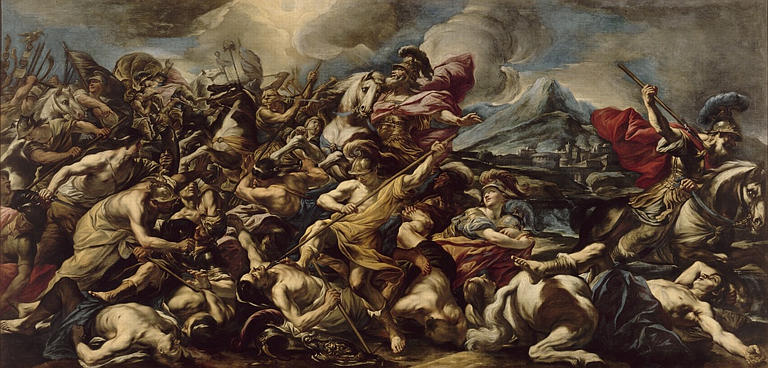 Josué arrêtant le soleil