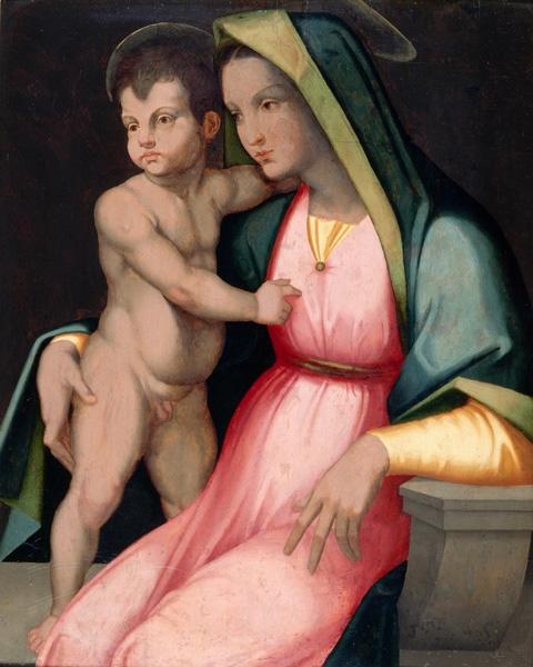 La Vierge et l'enfant