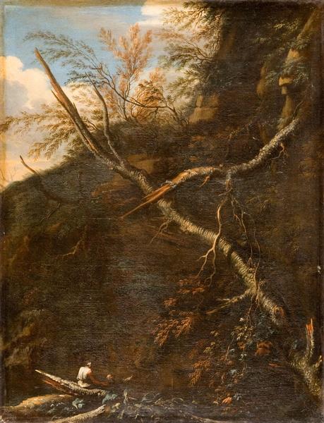Les arbres abattus ; Paysage (Ancien titre)