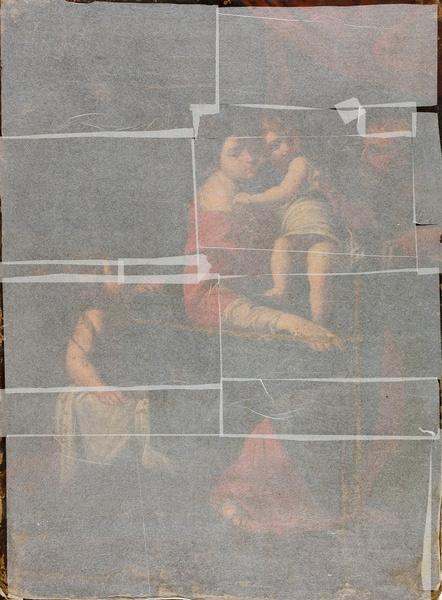 Saint Famille avec saint Jean-Baptiste