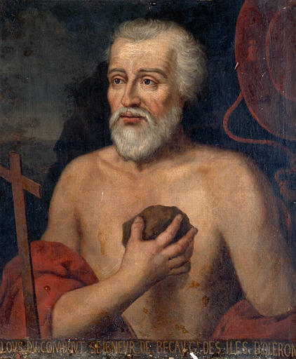 Portrait de Louis de Cambout en saint Jérôme