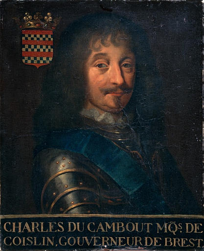 Portrait de Charles de Cambout, marquis de Coislin
