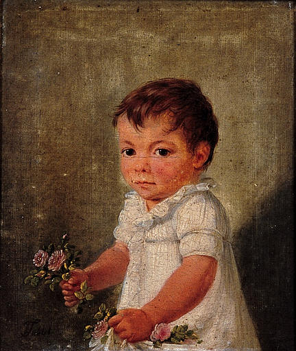 Portrait de Célestin Crucy, âgé de trois ans