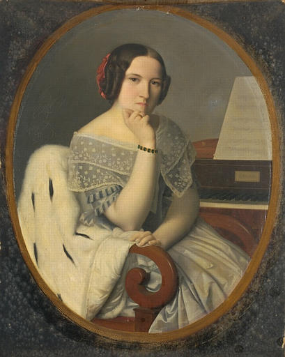Portrait de Céphise Picou, soeur de l'artiste