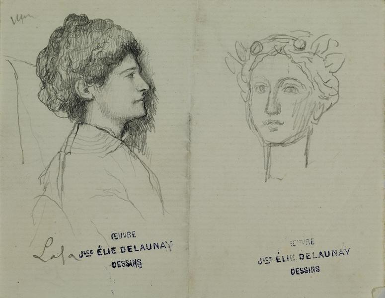 Deux têtes de femmes
