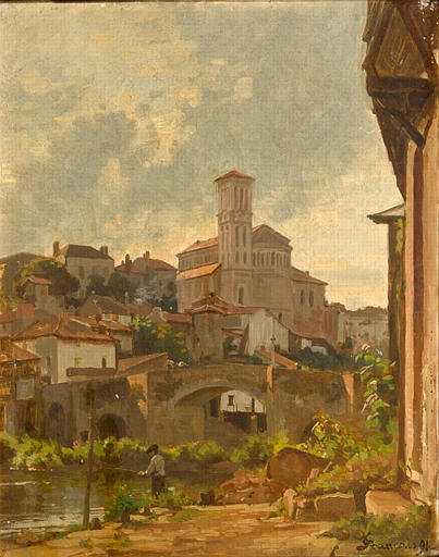 L'église de Clisson, construite en 1890 par l'architecte L.R.Ménard.