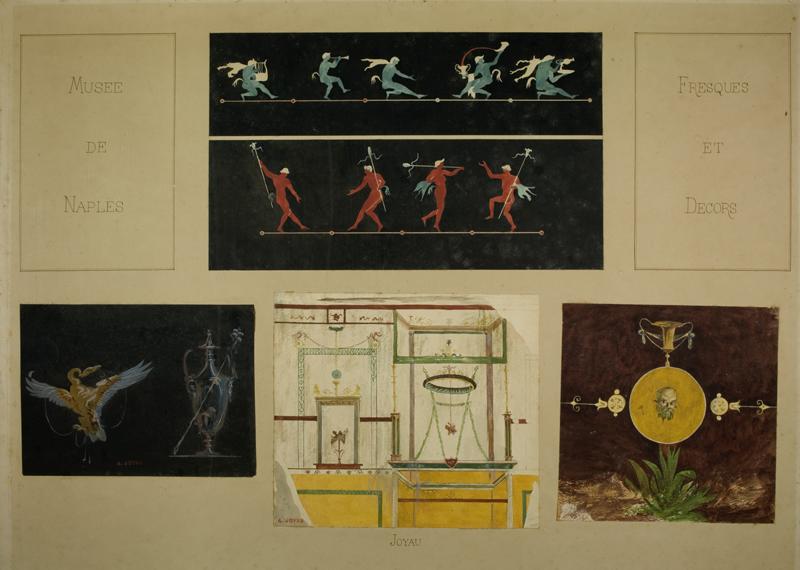 Cahier de cinq dessins