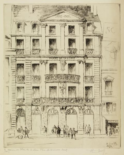 Hôtel du Plan de la Tour, Place du Commerce