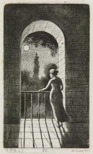 Le balcon au clair de lune