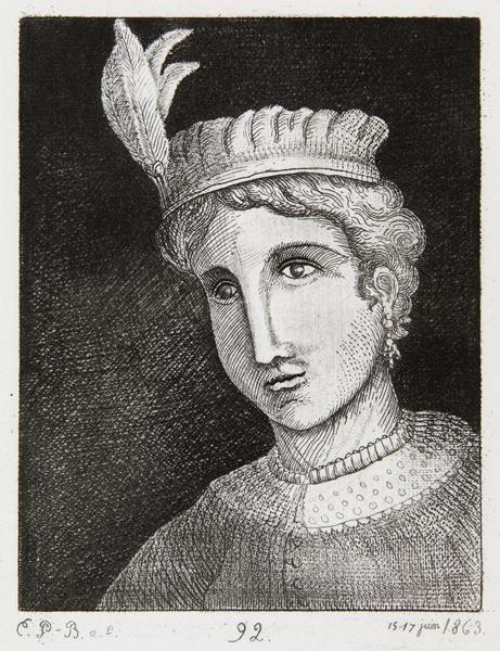 La toque aux plumes blanches