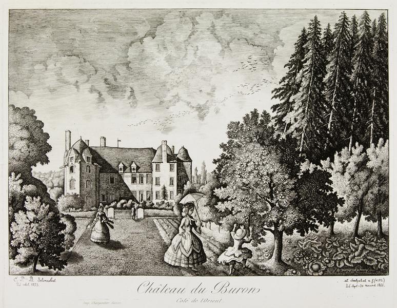 Château de Buron, du côté de l'orient