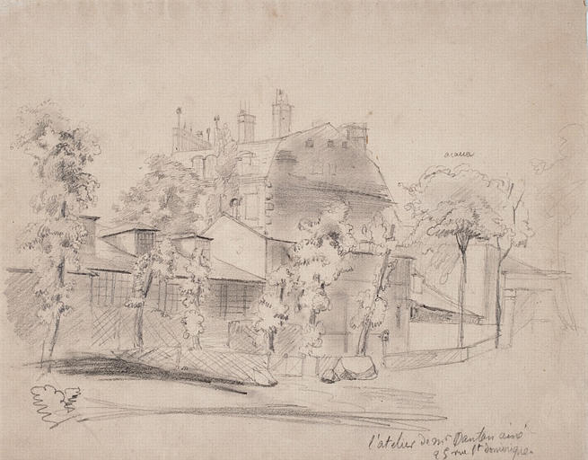 Paris, atelier de Dantan aîné