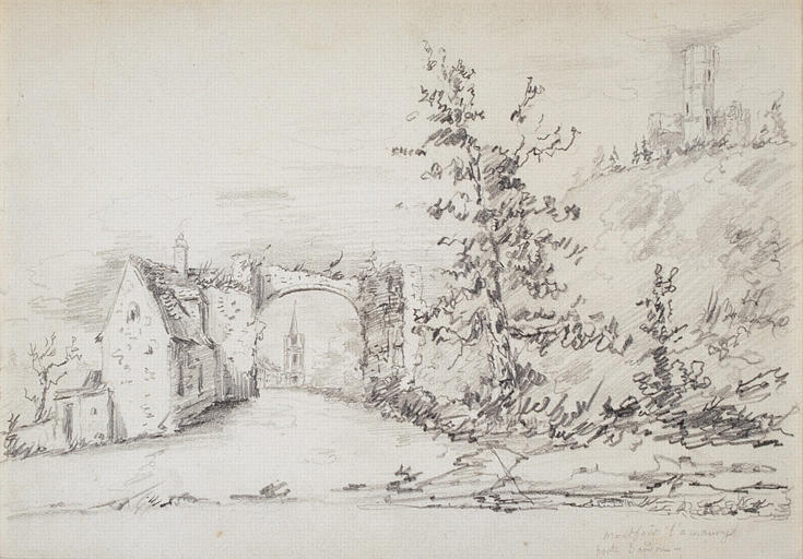 Montfort l'Amaury : la porte