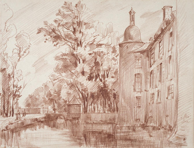 Château de Flers, Orne : détail