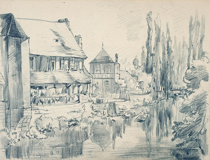 Rue de l'Orne à Argentan