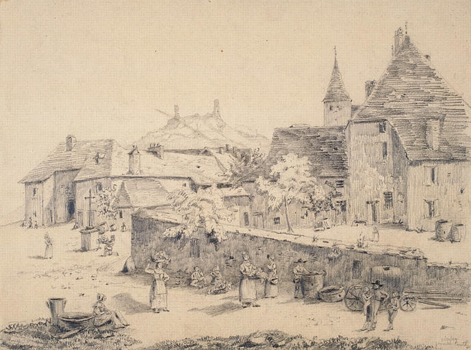 Village d'Oizelay (Franche-Comté)