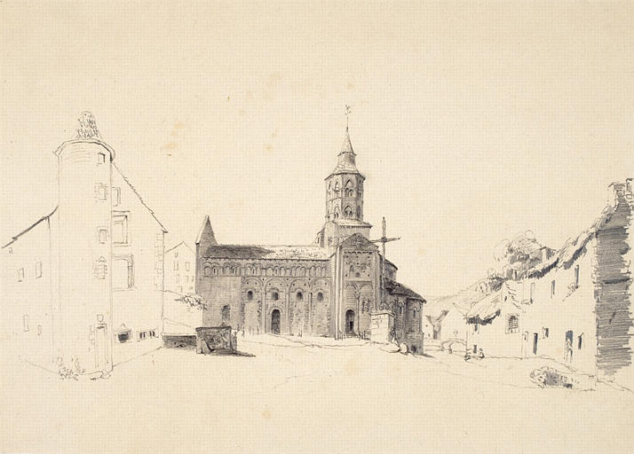 Eglise près de Mont-Dore