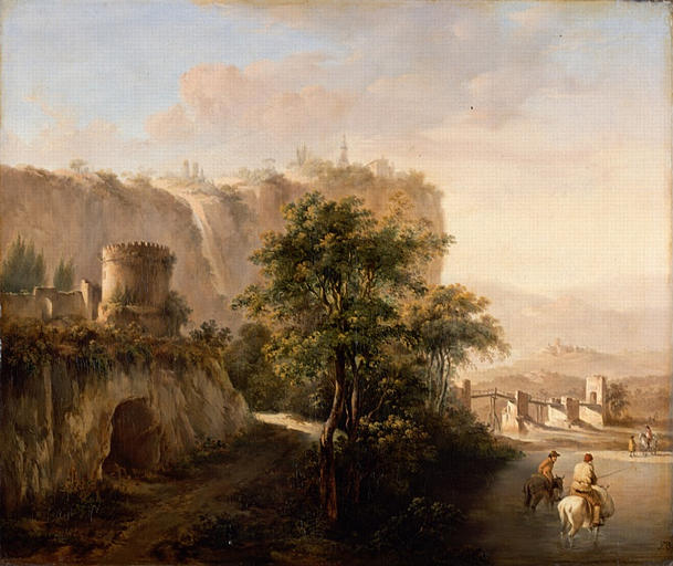 Paysage à la tour