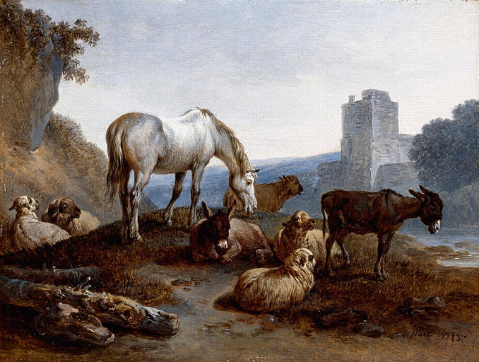 Bestiaux au pâturage