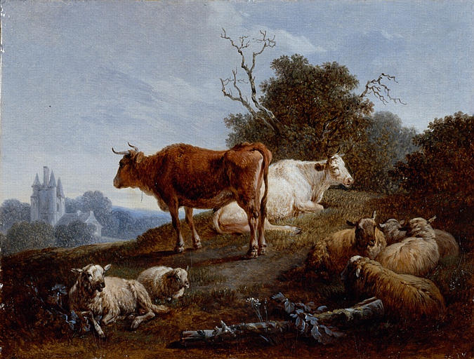 Bestiaux au pâturage