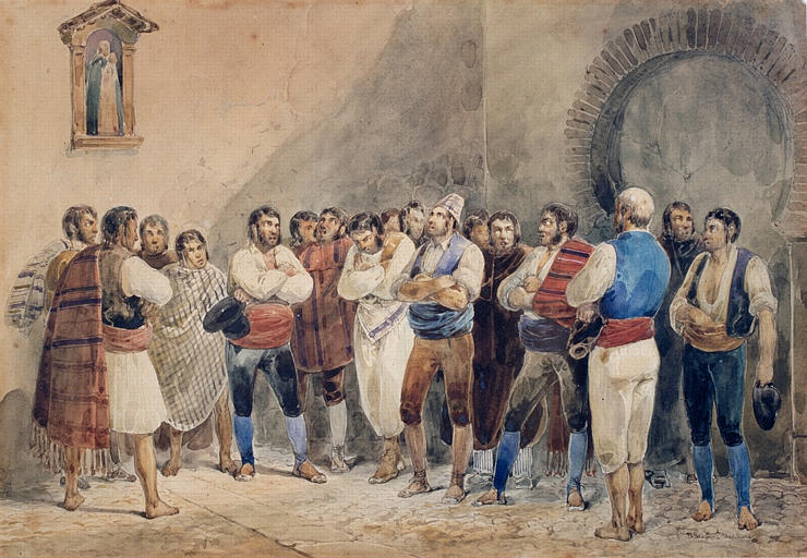 Le Salve Regina des prisonniers dans une prison de Madrid