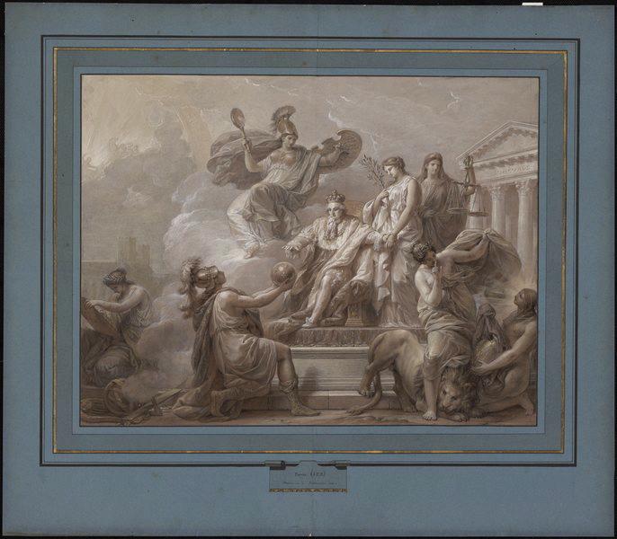 Allégorie sur la restauration