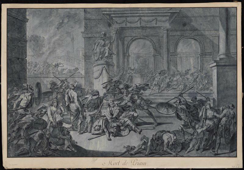 La mort de Priam
