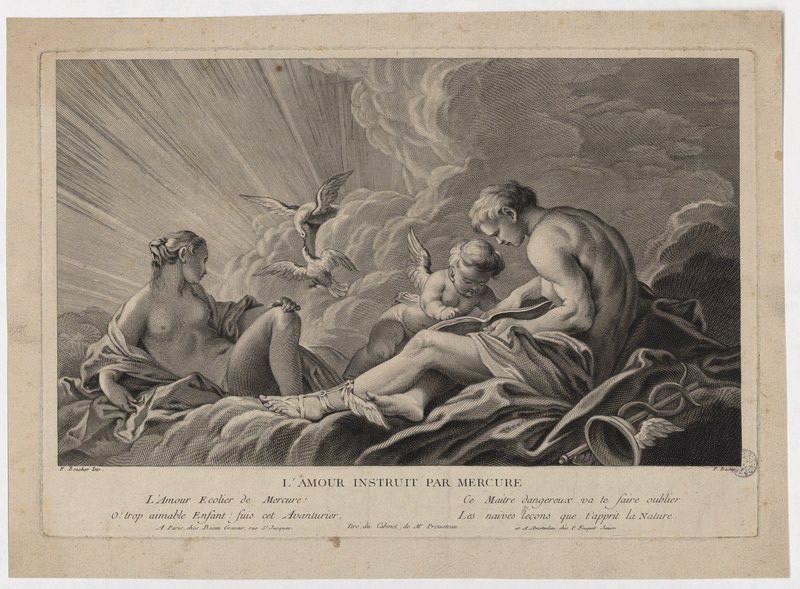 L'amour instruit par Mercure