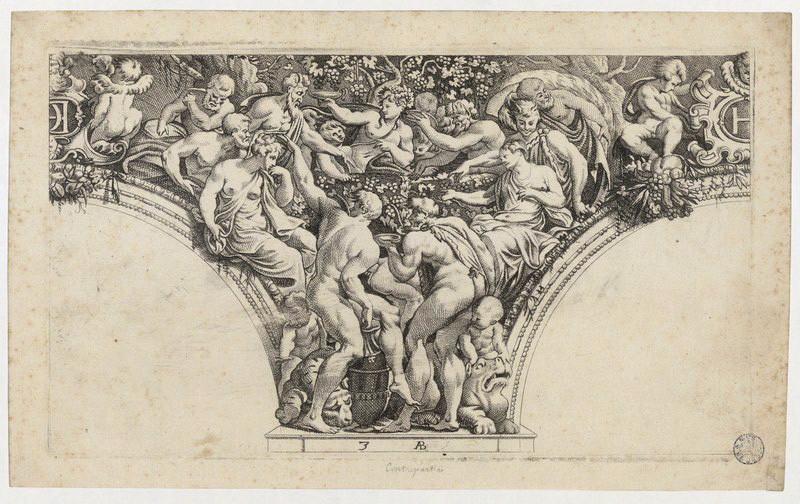 Bacchantes et Silènes