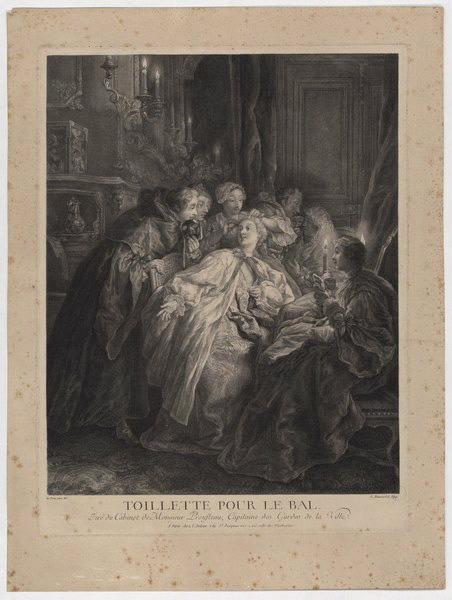 Toilette pour le bal