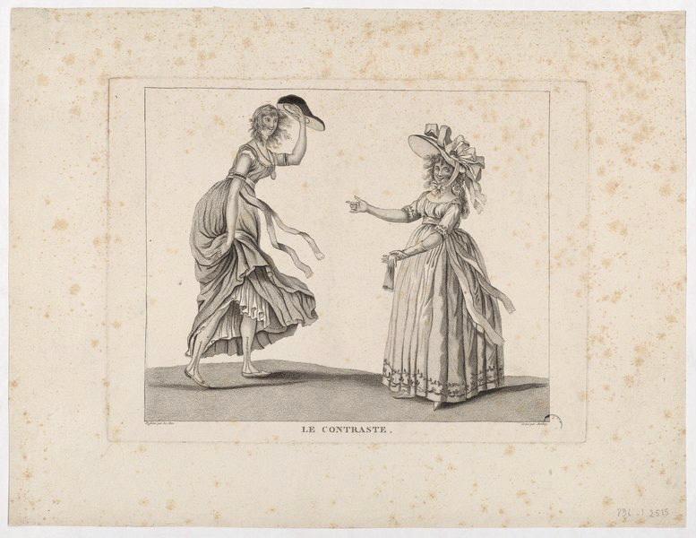 Incroyables : le contraste