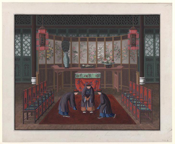 Entretien chez un mandarin