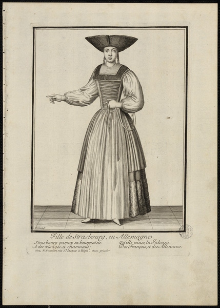 Filles de Strasbourg en Allemagne