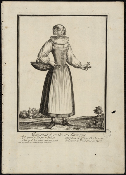 Paysanne de souche en Allemagne