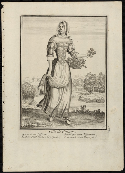 Fille de village